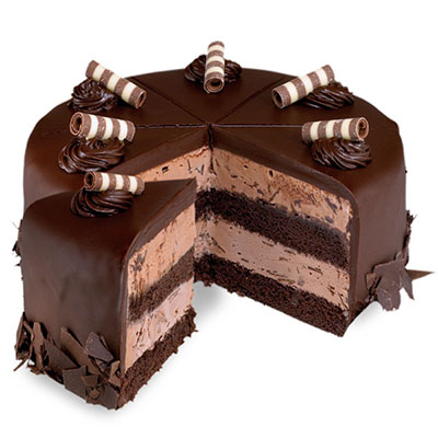 "Chocolate Ice Cream Cake - 1kg (Cream Stone) - Click here to View more details about this Product